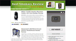 Desktop Screenshot of bestsmokersreview.com